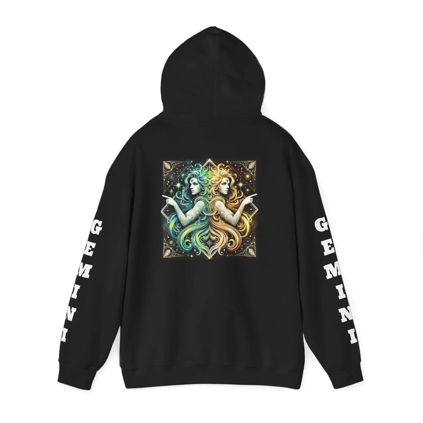 Gemini Energy Everyday Hooded Sweatshirt Printify
