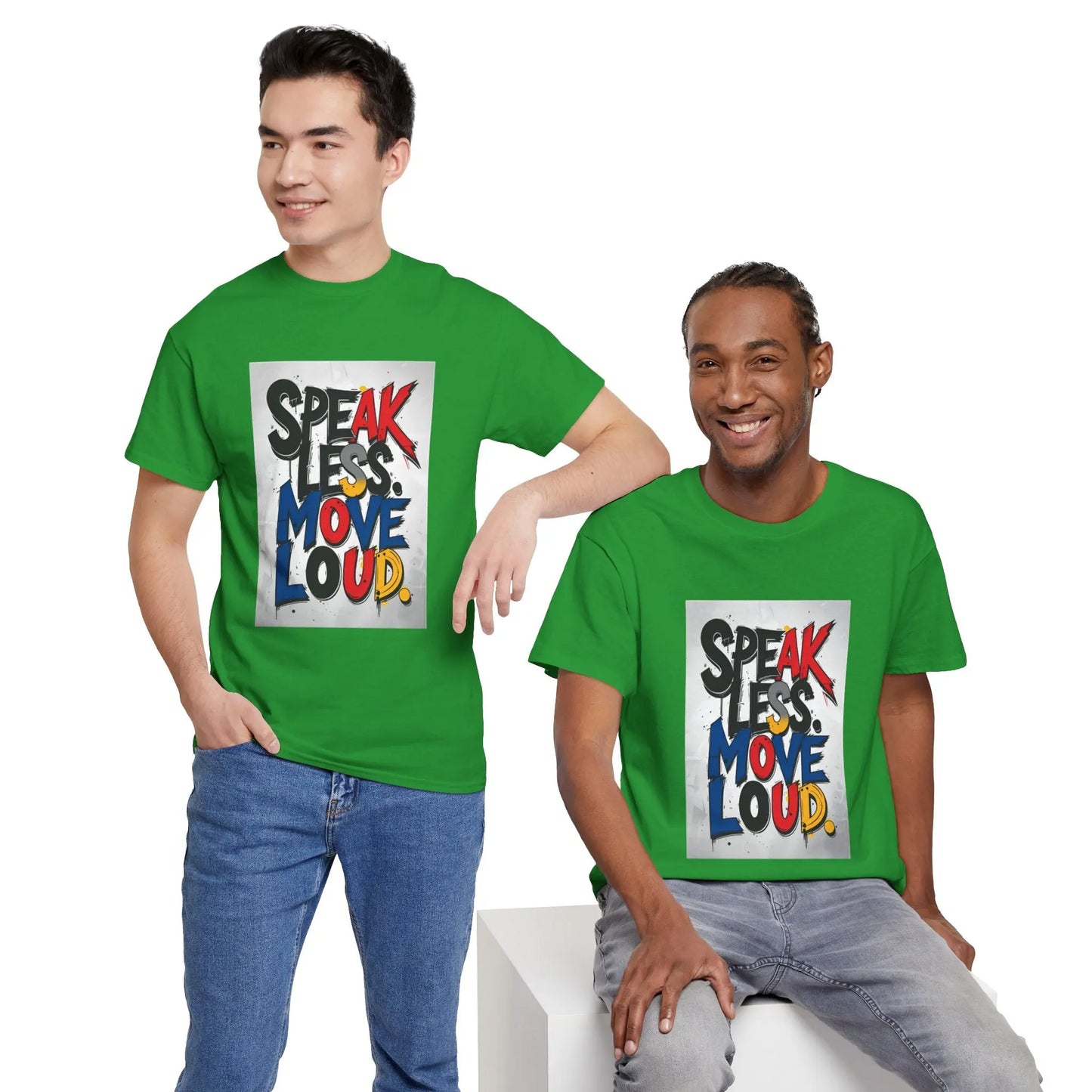 Speak Less - Heavy Cotton Tee Printify