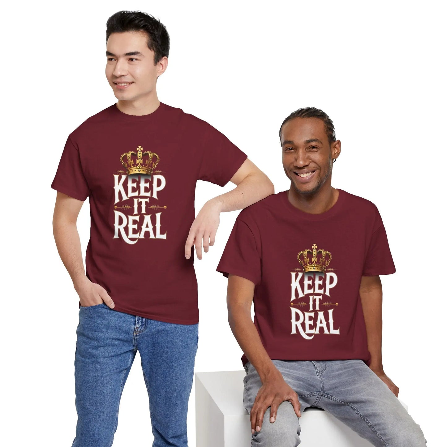 Keep it Real - Heavy Cotton Tee Printify