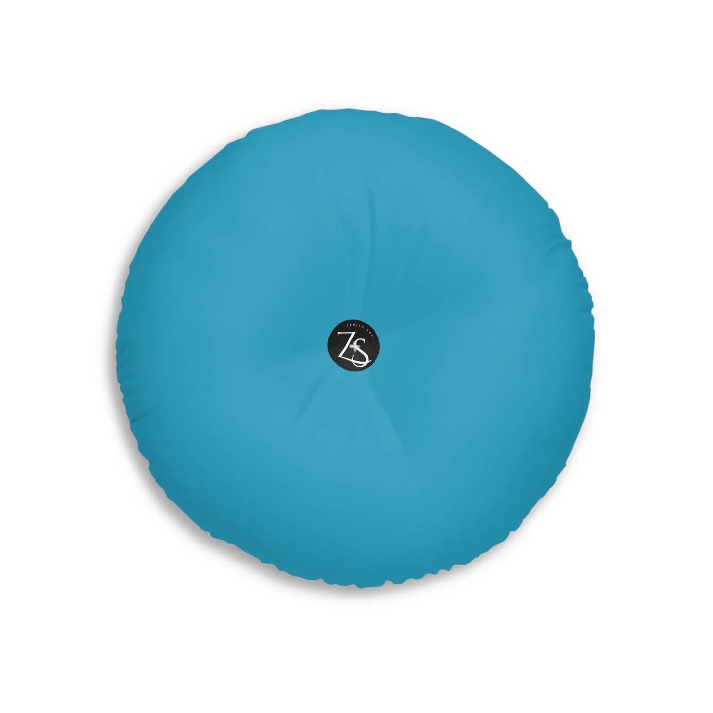 Lotus Tattoo Meditation Pillow, Round Printify