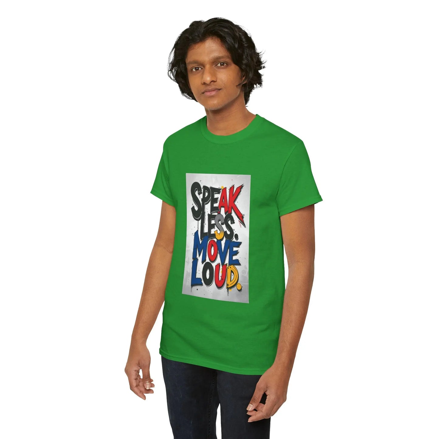 Speak Less - Heavy Cotton Tee Printify
