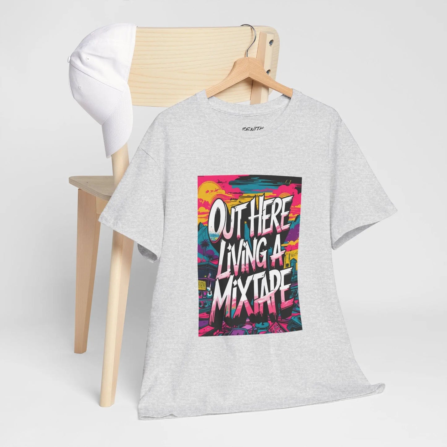 Out Here - Heavy Cotton Tee Printify
