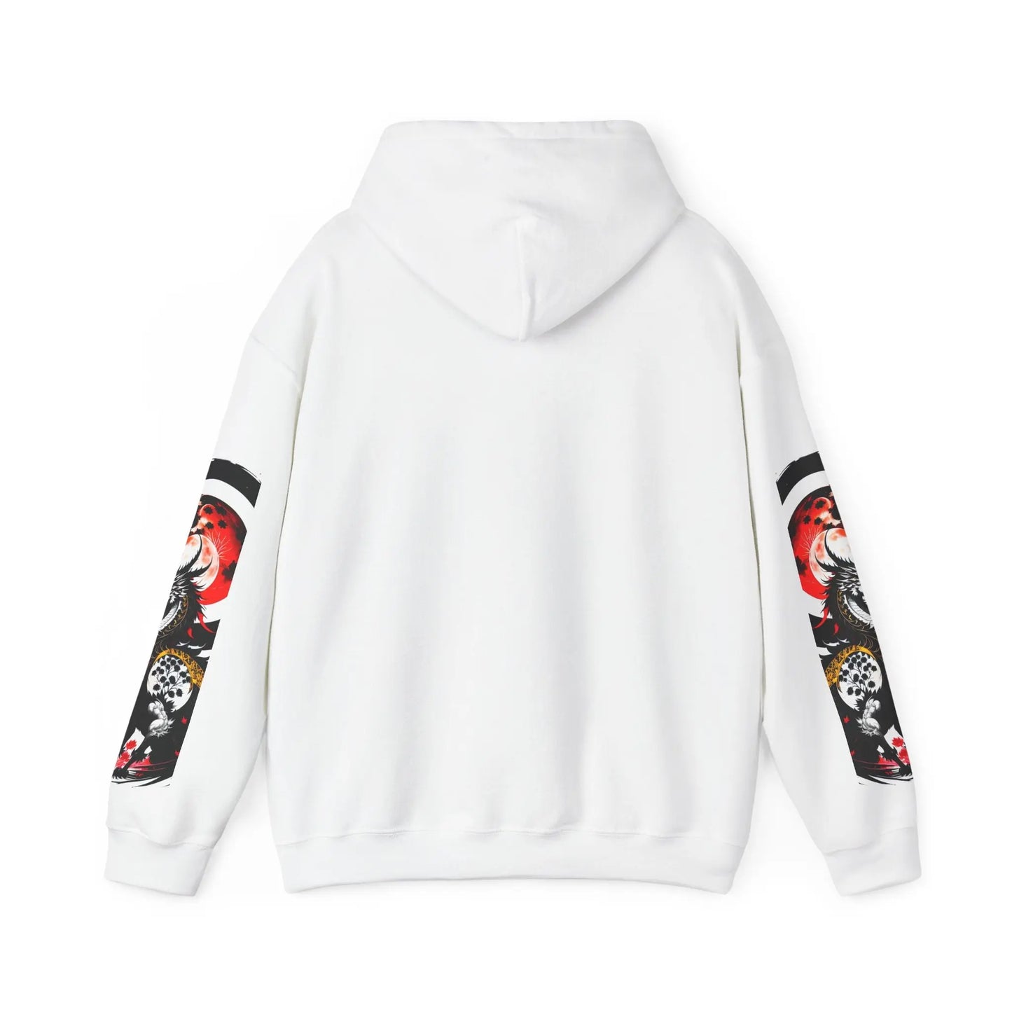 Red Dragon Hooded Sweatshirt Printify