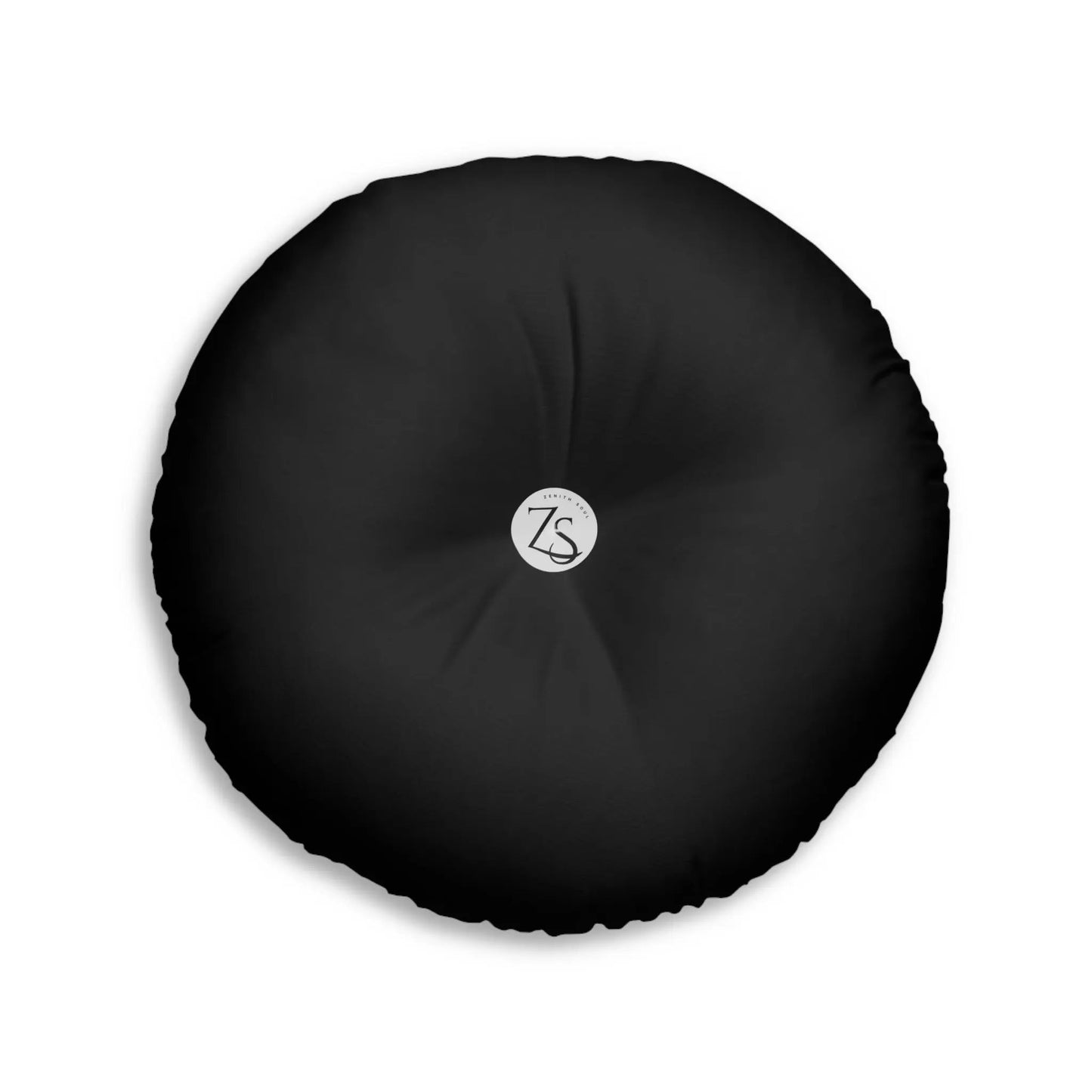 Chakra Floral Meditation Pillow, Round Printify
