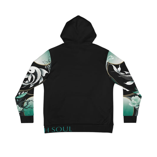 Pisces Black Hoodie Printify