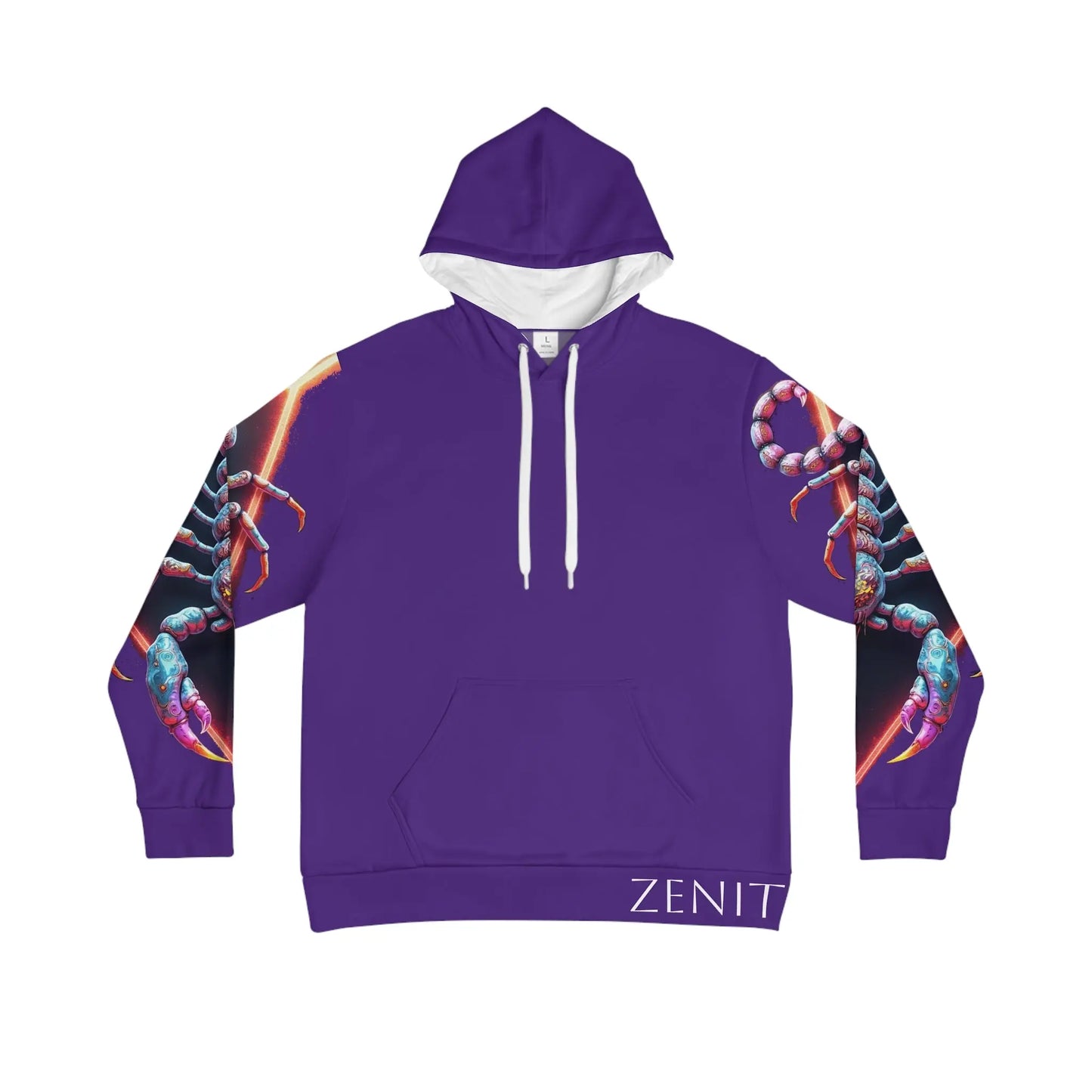 Scorpio Purple Hoodie Printify