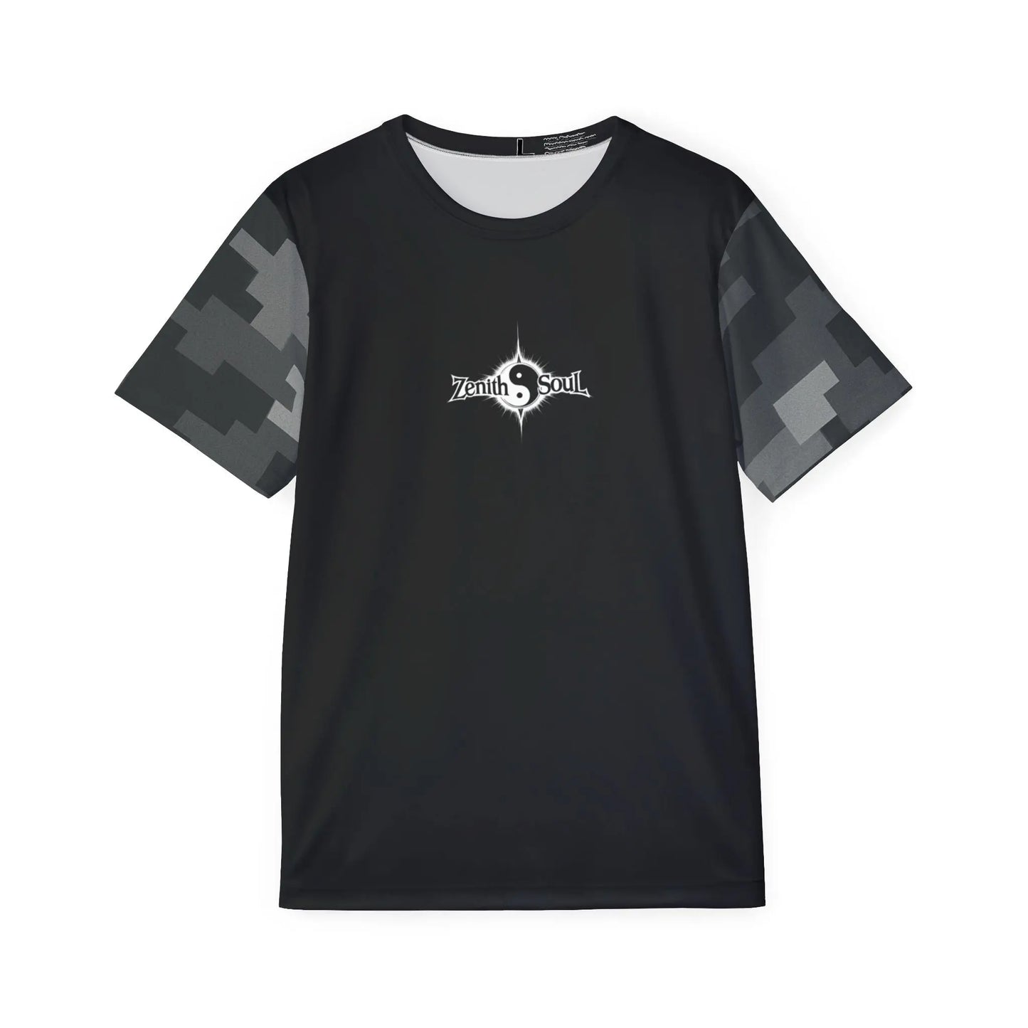 Camo Men's Sports Jersey Black (AOP) Printify