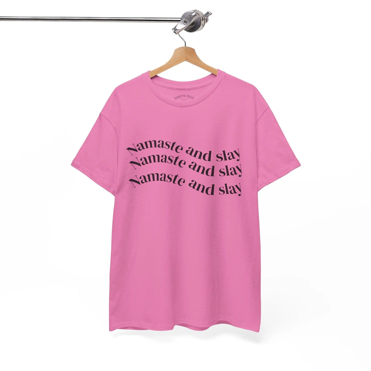 Namaste and Slay T-Shirt Printify