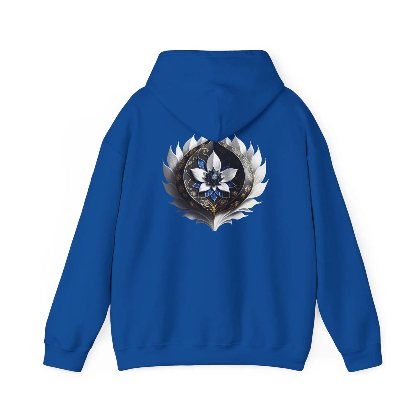 Divine Bloom Everyday Hooded Sweatshirt Printify