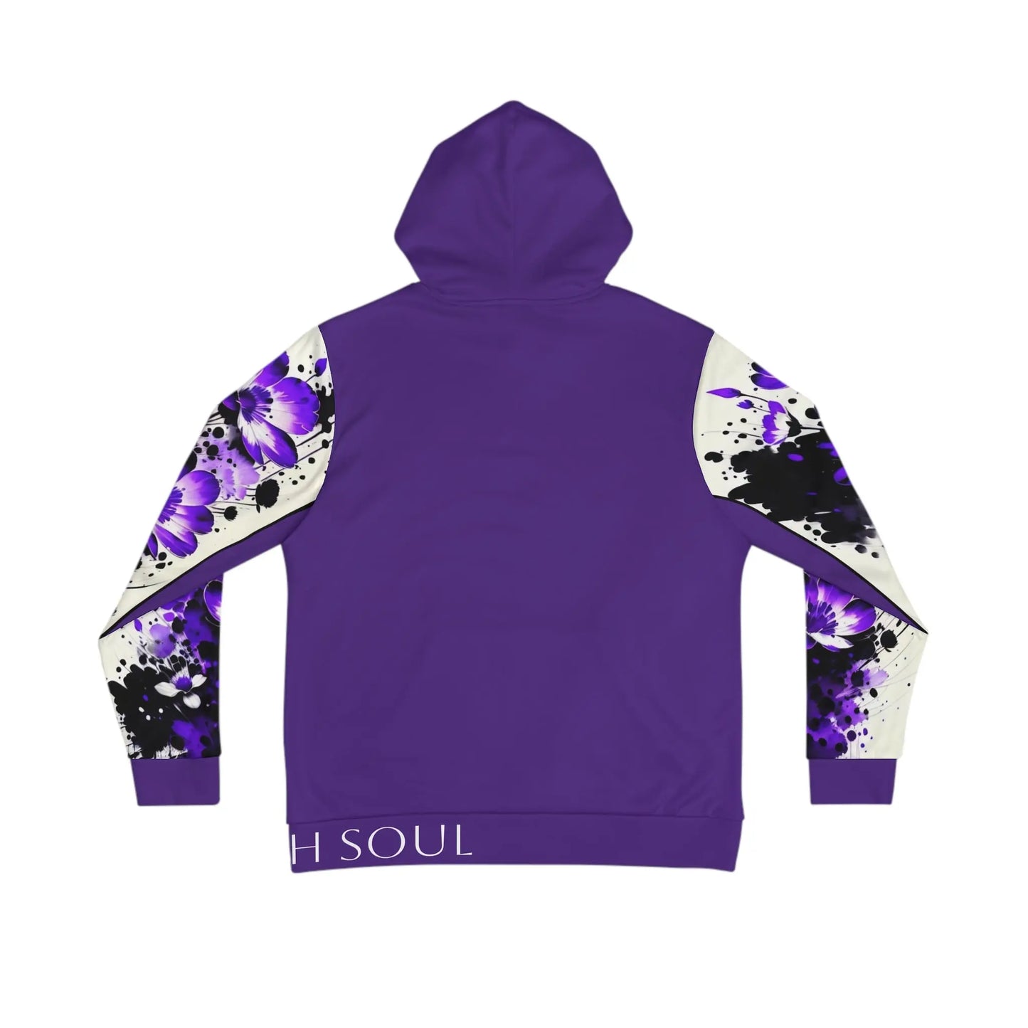 Crown Chakra Purple Hoodie Printify