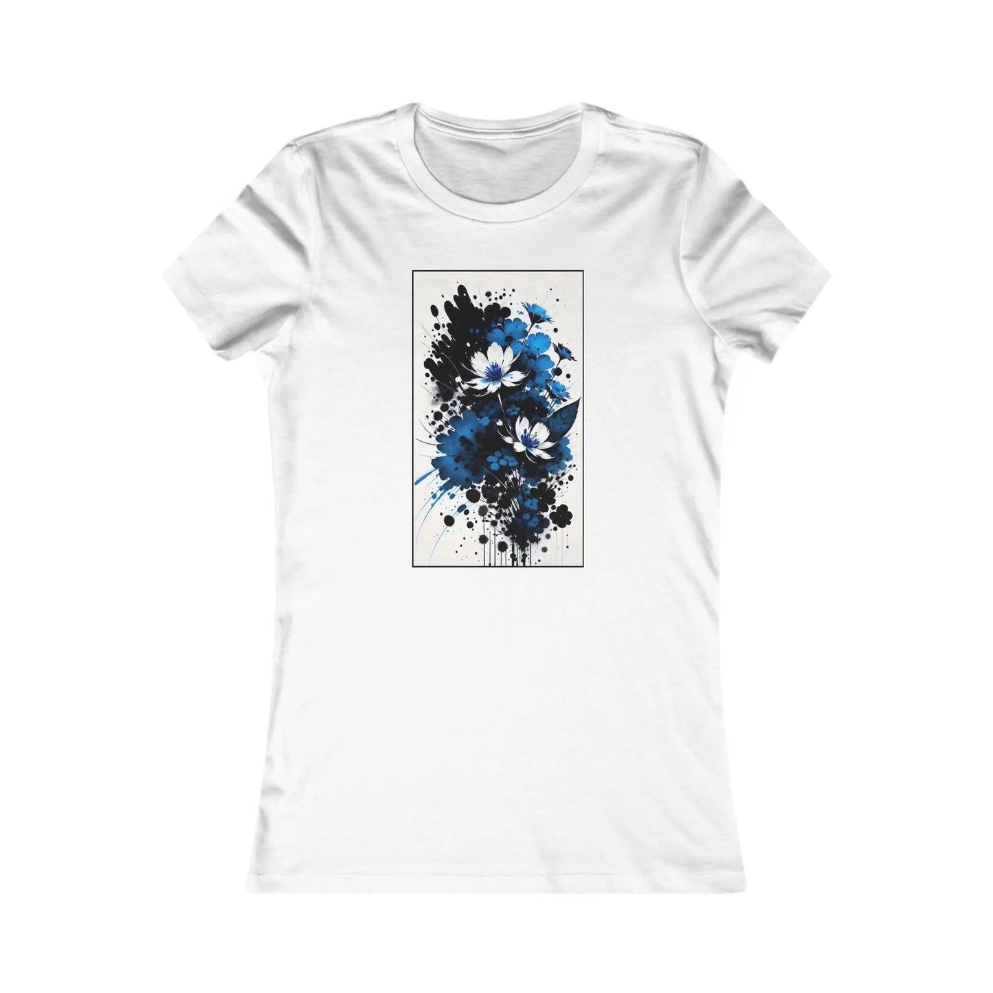 Throat Chakra Blue Bloom Women's Favorite Tee Printify