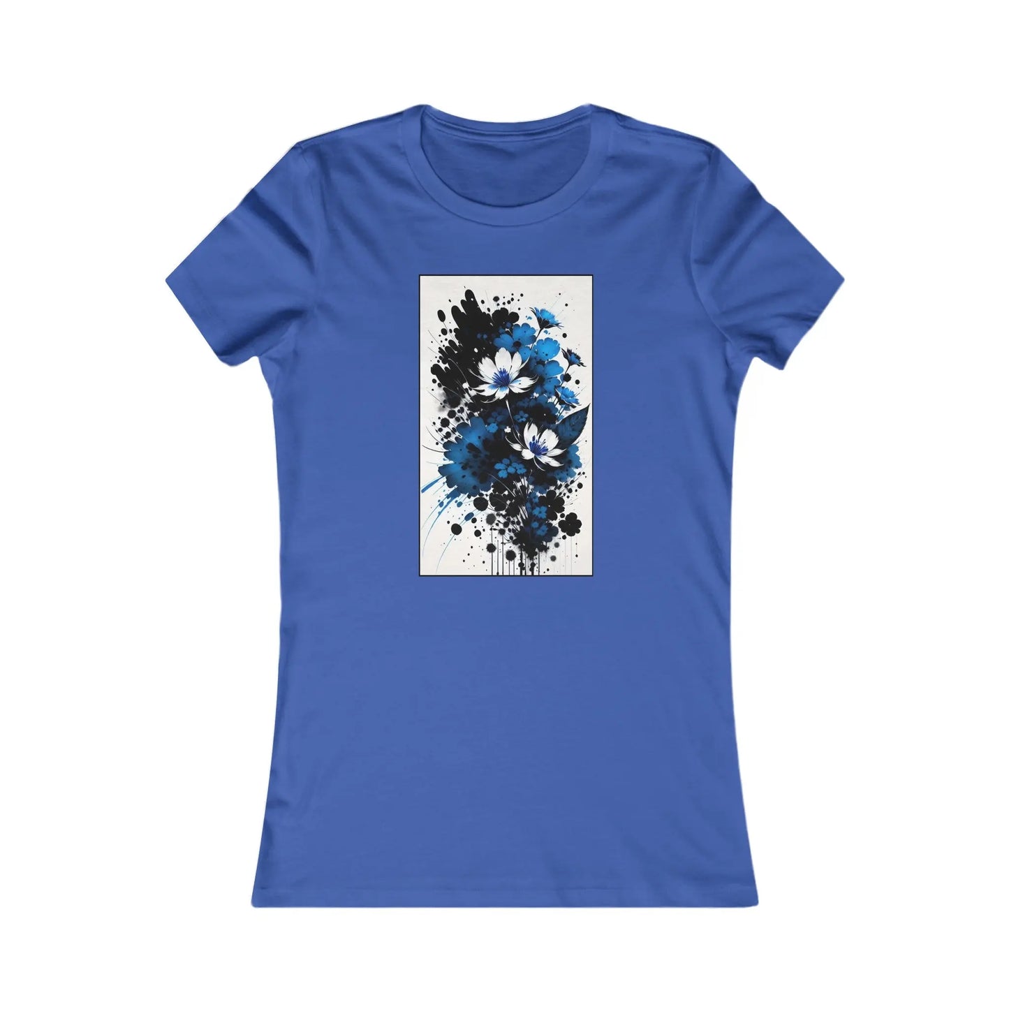 Throat Chakra Blue Bloom Women's Favorite Tee Printify