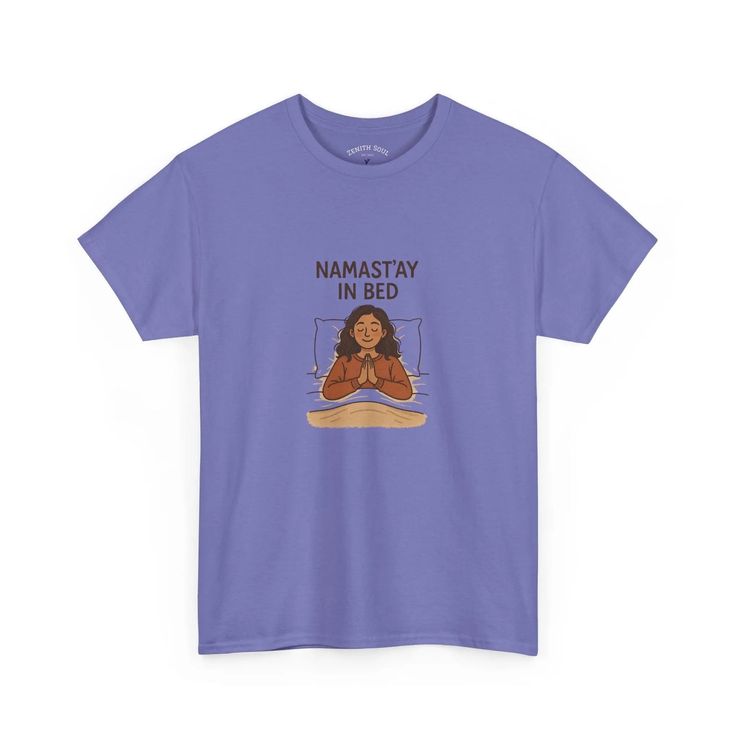 Namast'ay in Bed T-Shirt Printify