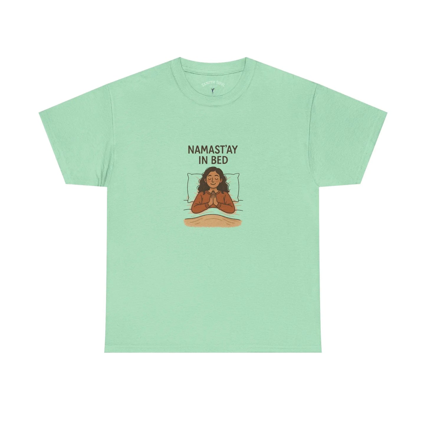 Namast'ay in Bed T-Shirt Printify