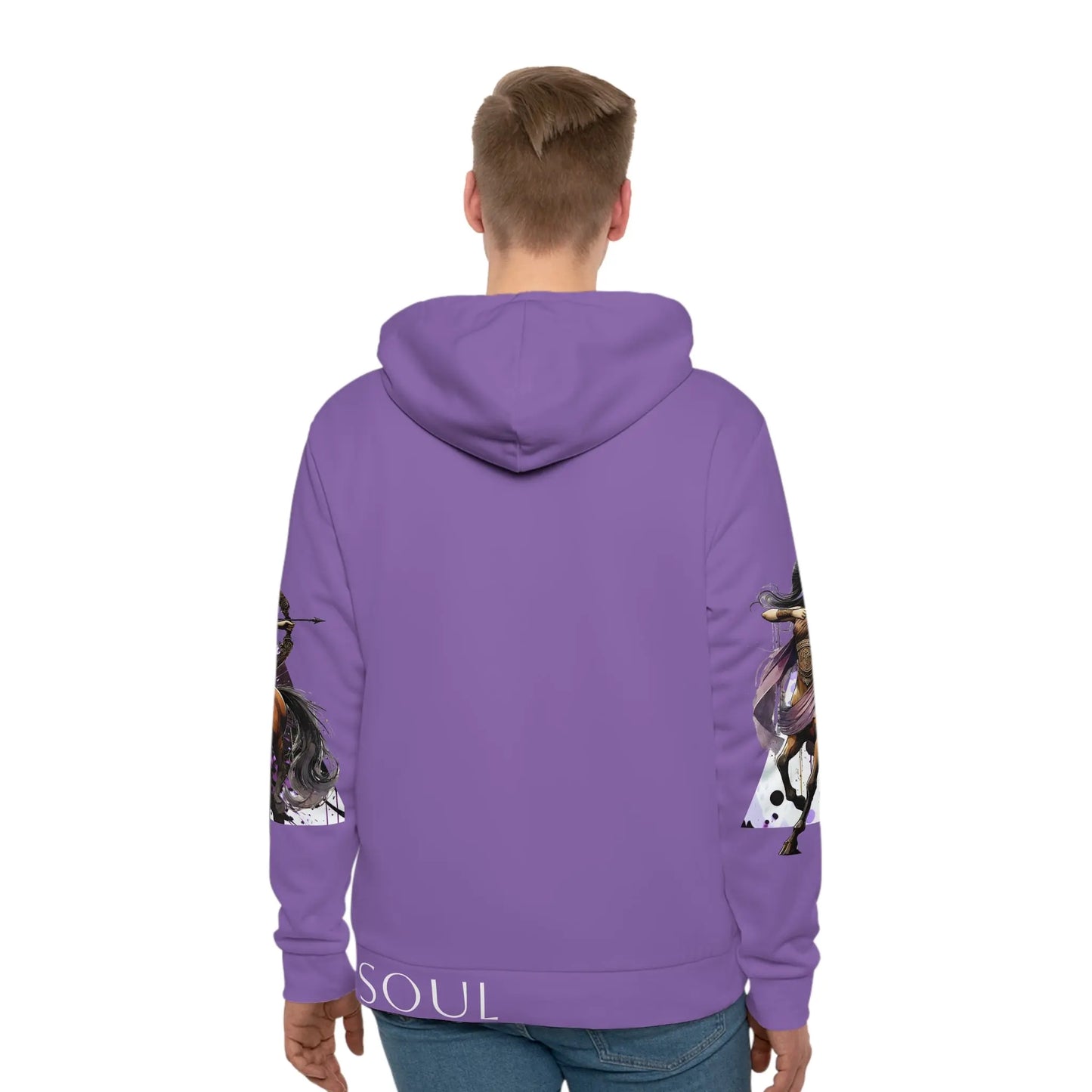Sagittarius Lilac Hoodie Printify