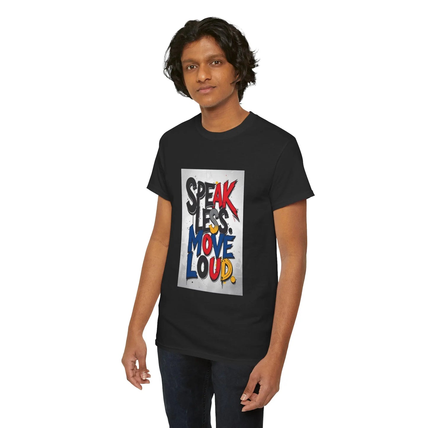 Speak Less - Heavy Cotton Tee Printify