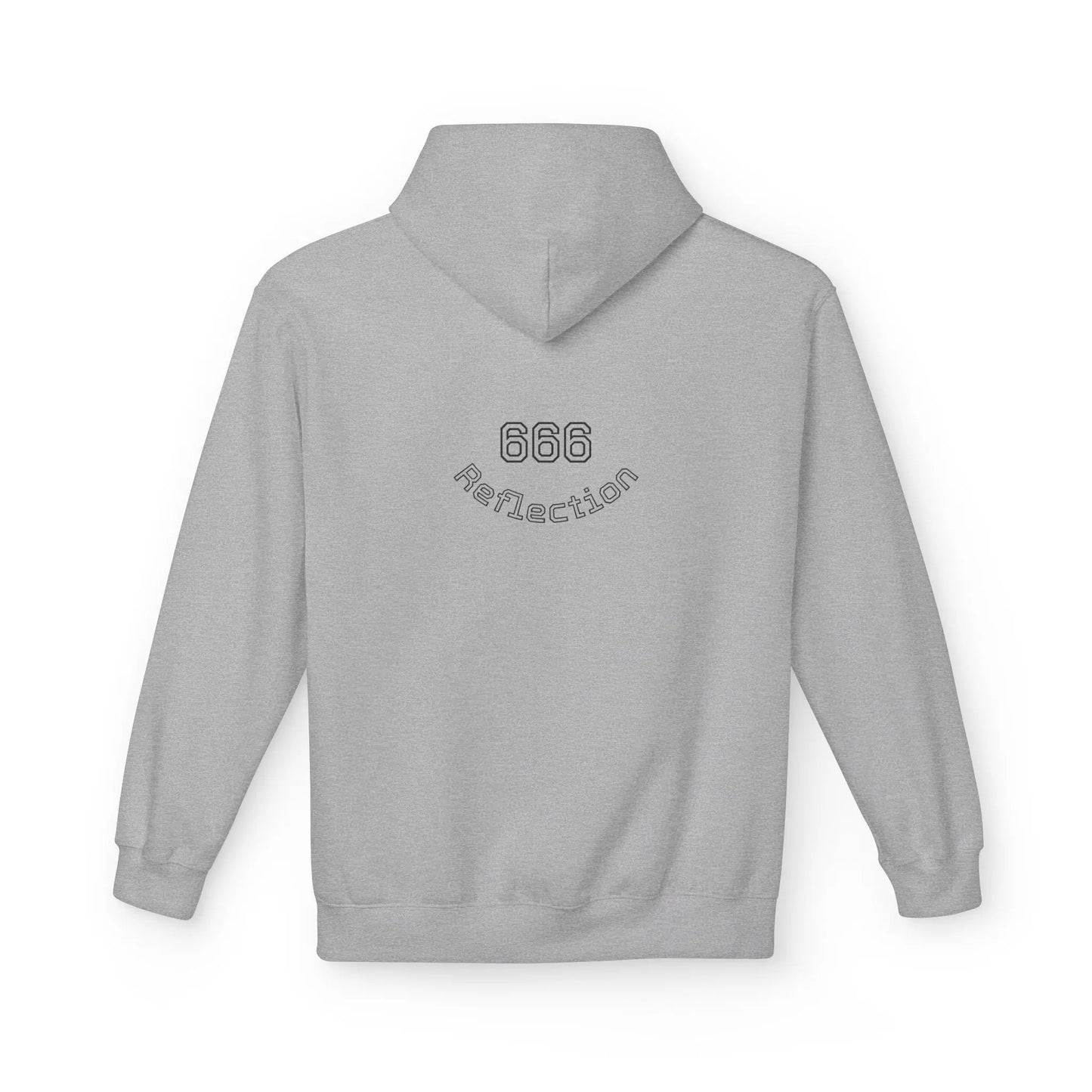 666- Reflection Midweight Hoodie Printify