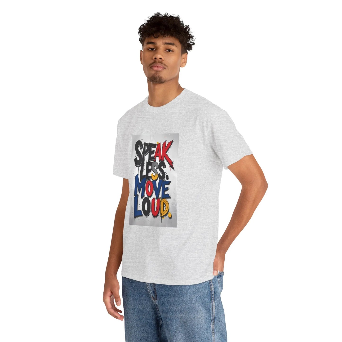 Speak Less - Heavy Cotton Tee Printify