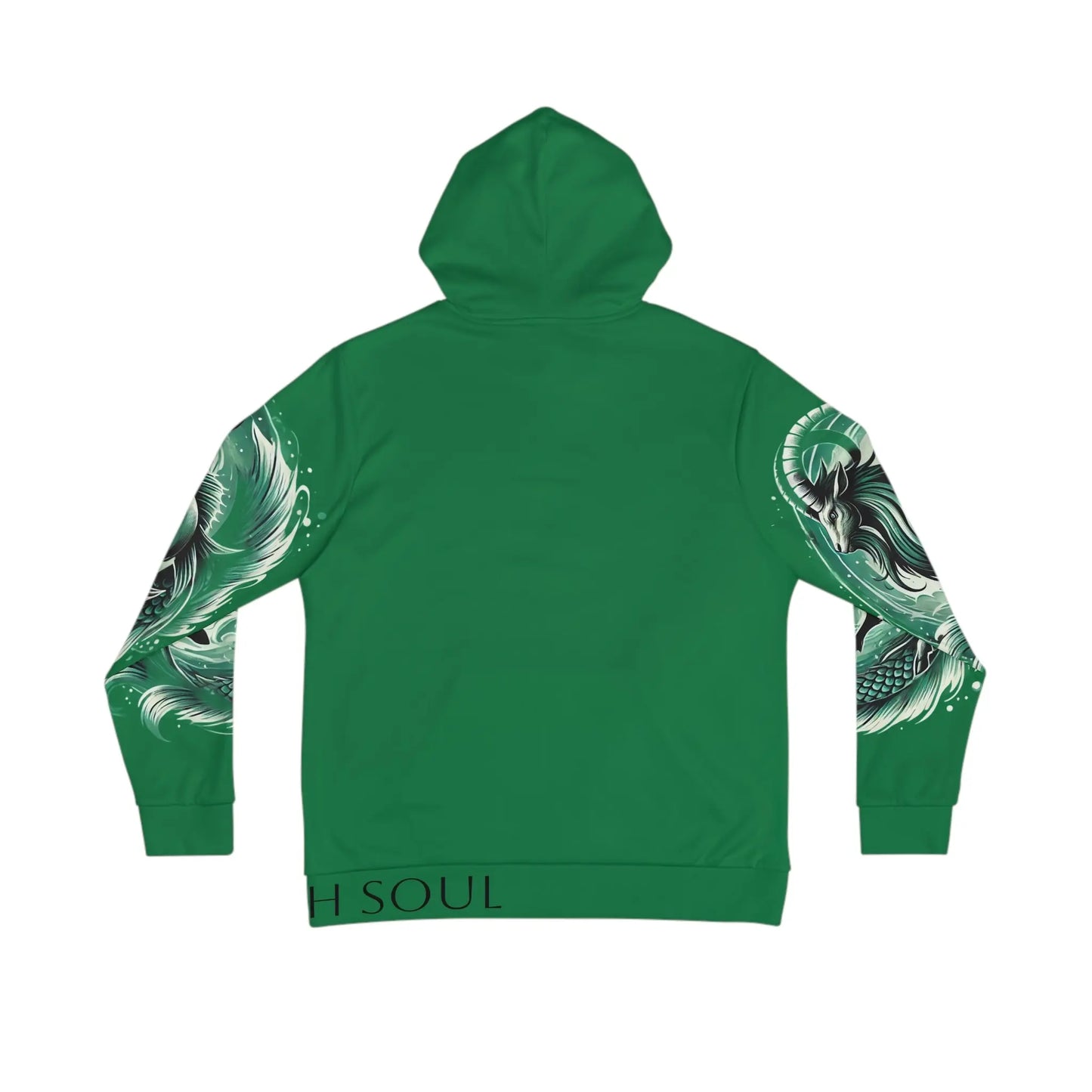 Capricorn Dark Green Hoodie Printify