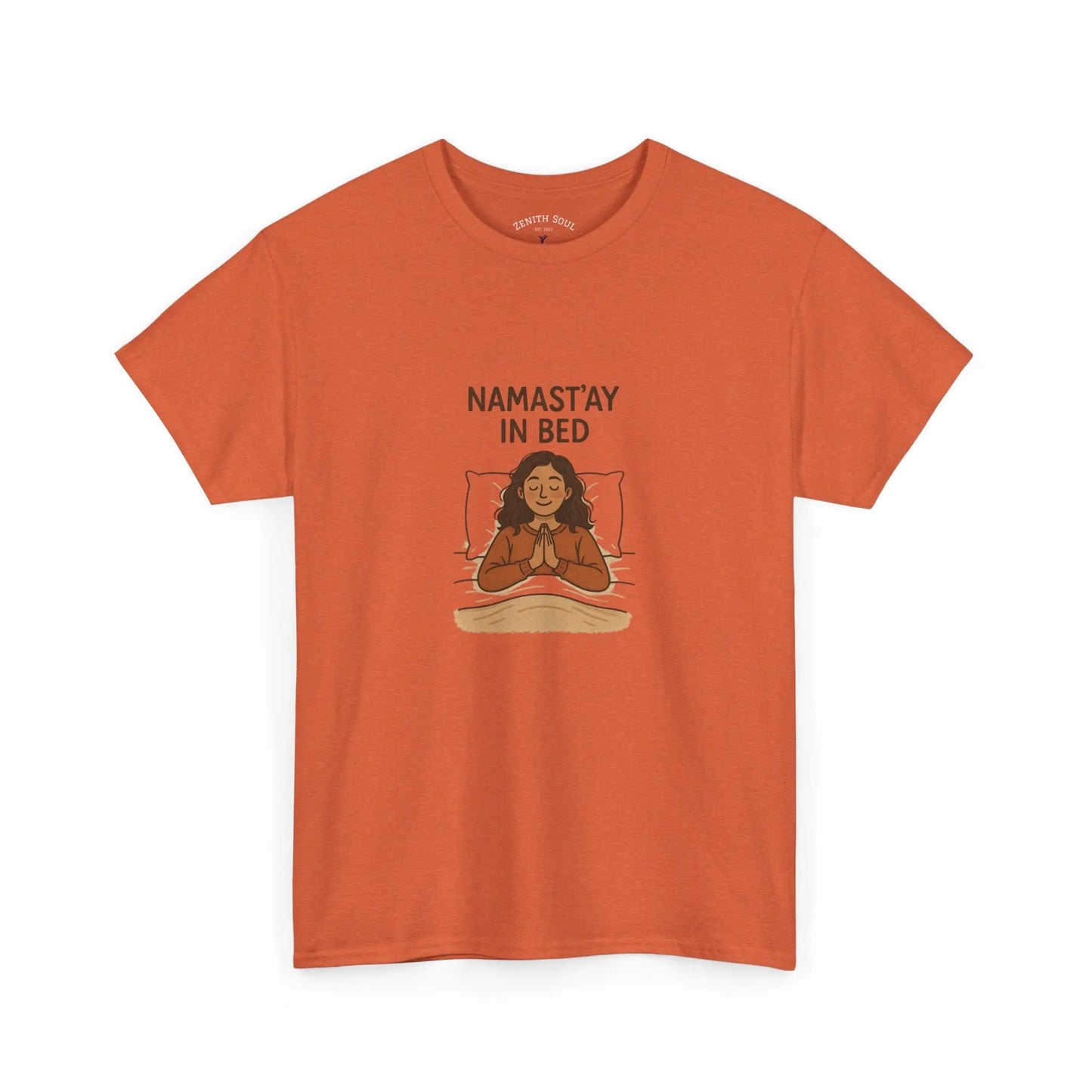 Namast'ay in Bed T-Shirt Printify