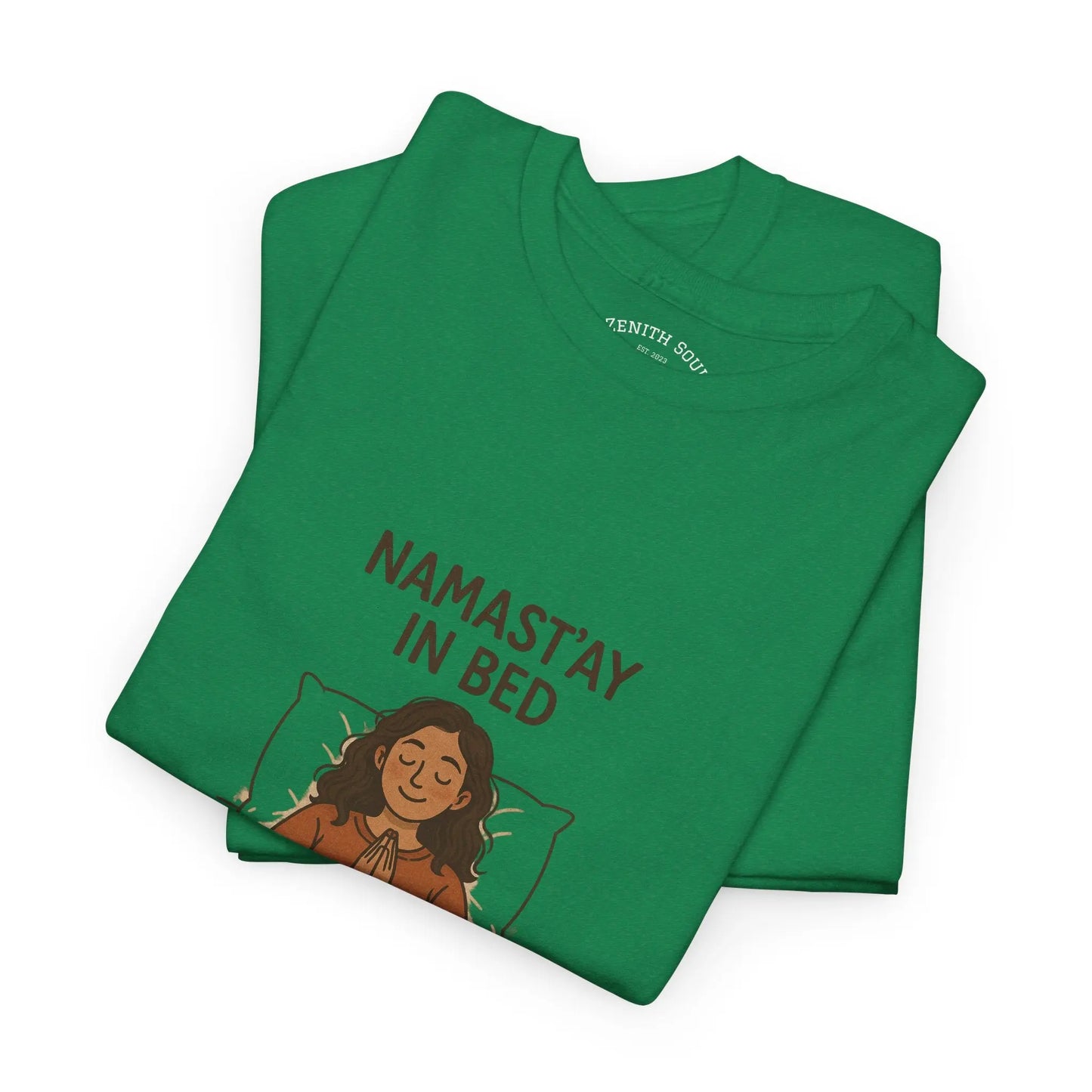 Namast'ay in Bed T-Shirt Printify