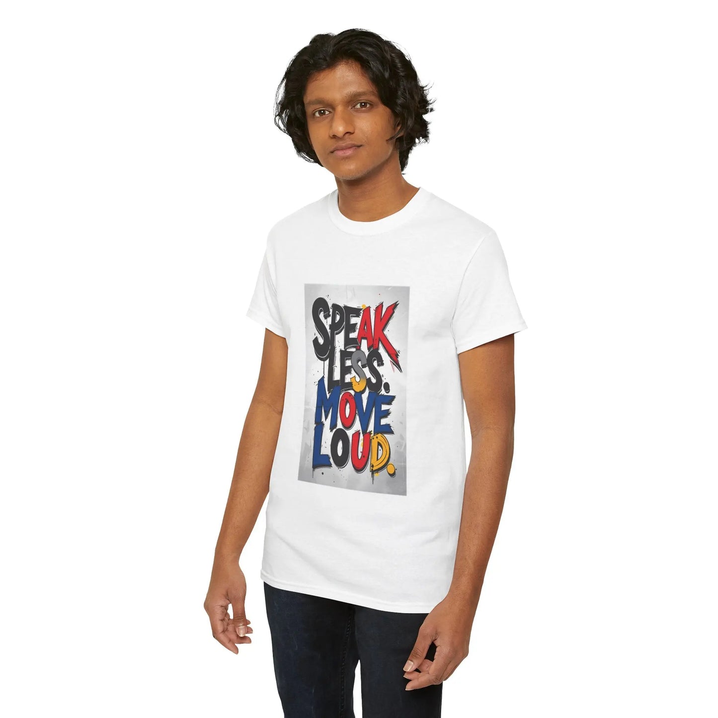 Speak Less - Heavy Cotton Tee Printify