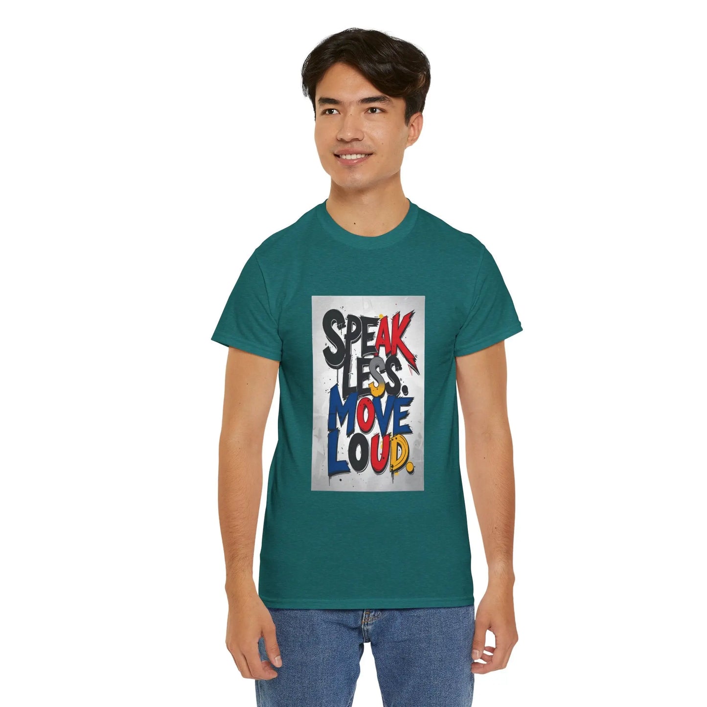 Speak Less - Heavy Cotton Tee Printify