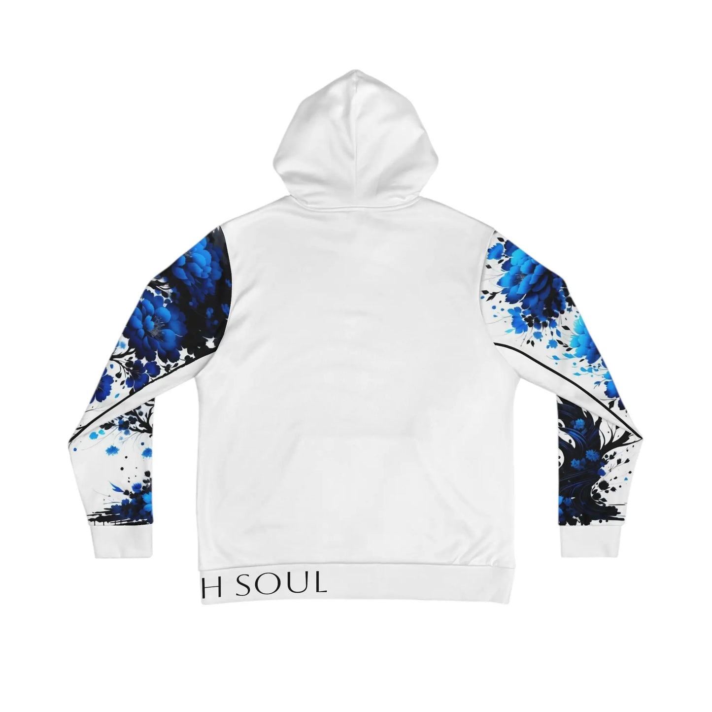 Throat Chakra Tree White Hoodie Printify