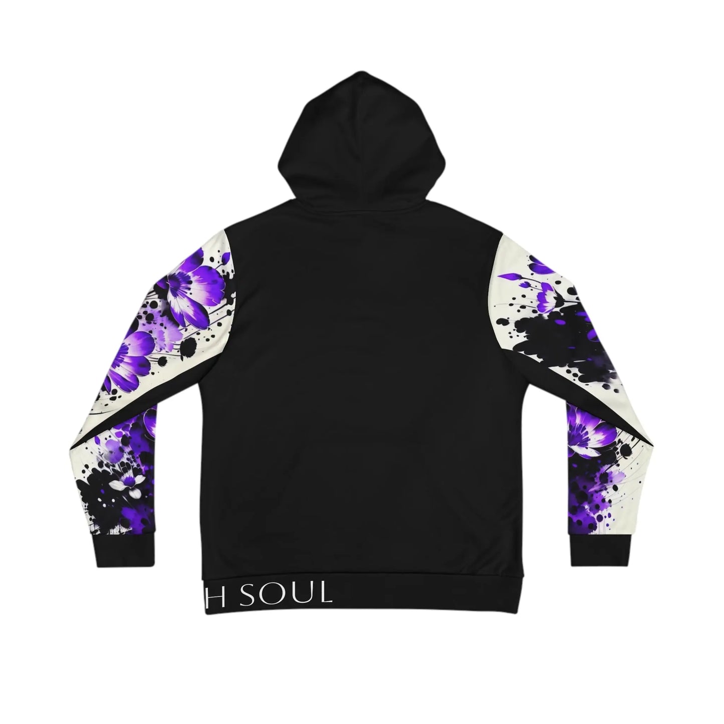 Crown Chakra Black Hoodie Printify