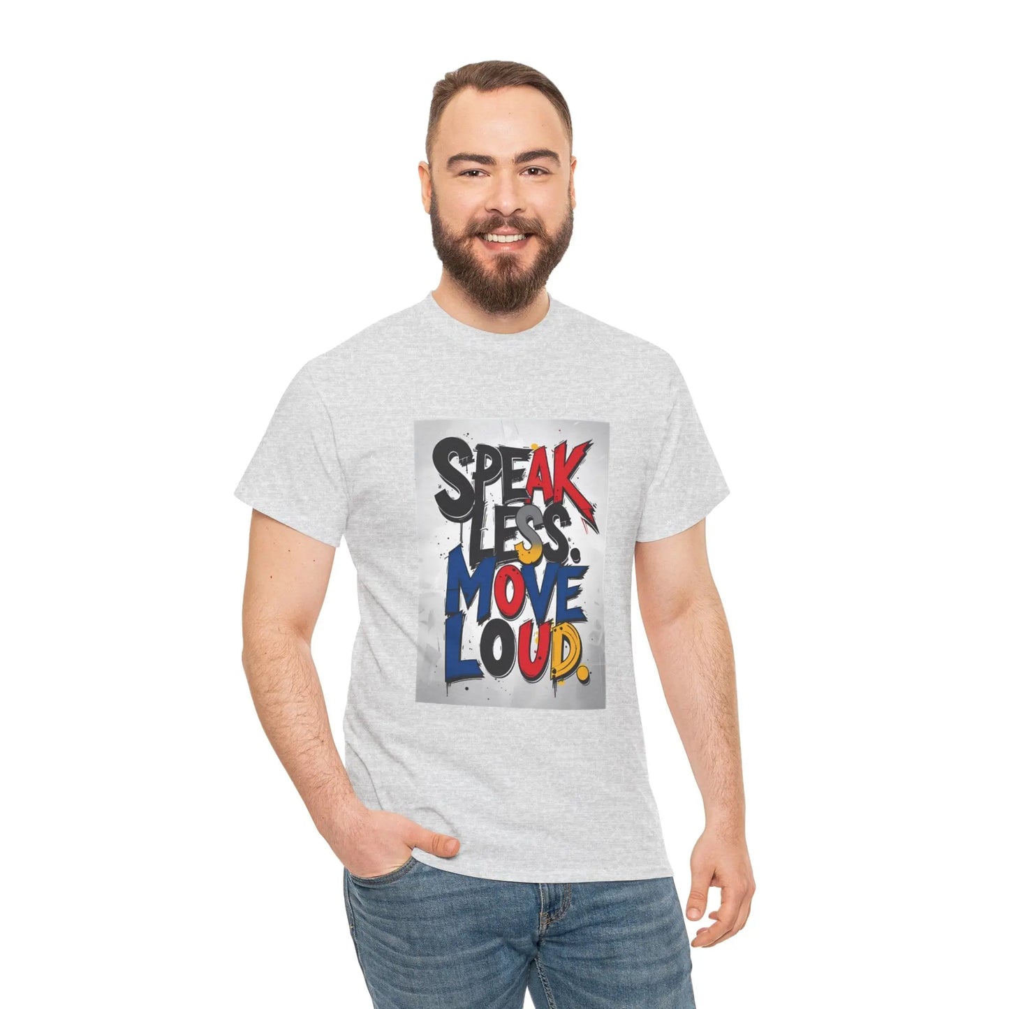 Speak Less - Heavy Cotton Tee Printify