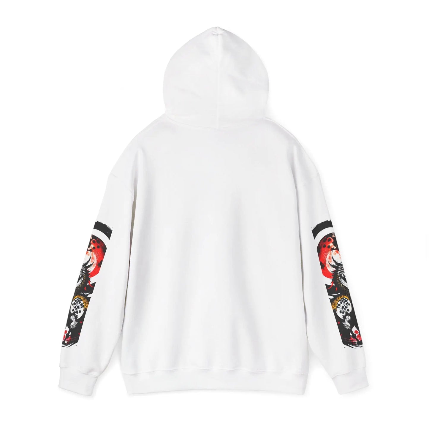 Red Dragon Hooded Sweatshirt Printify