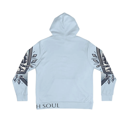 Cancer Light Blue Hoodie Printify