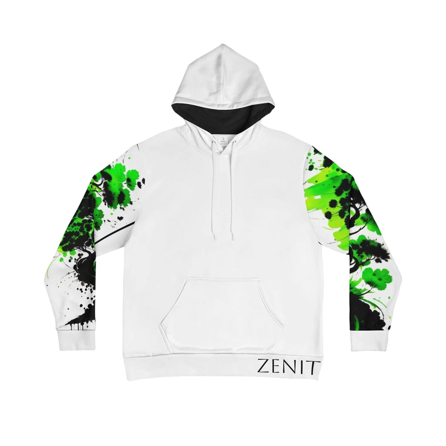 Heart Chakra Tree White Hoodie Printify