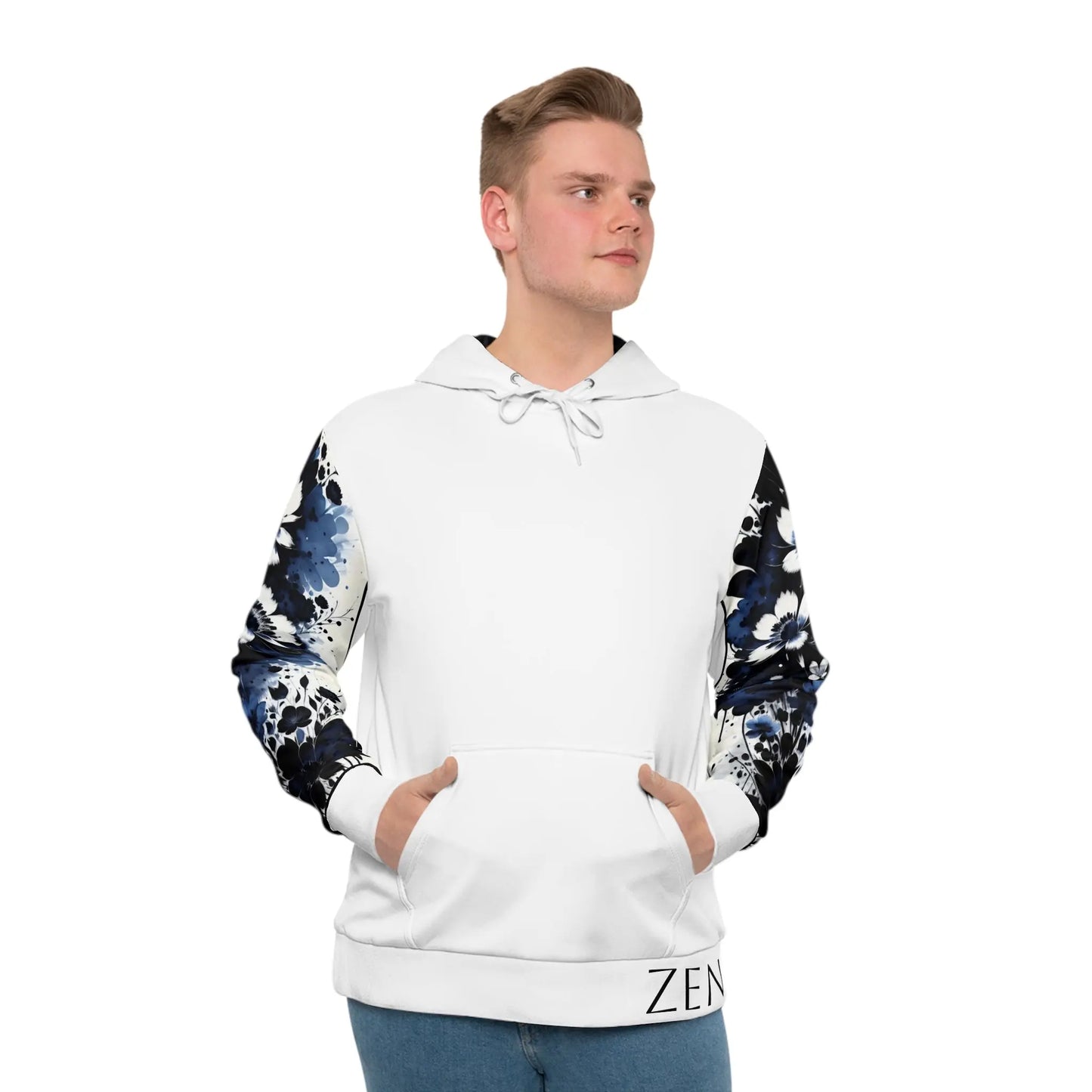 3rd Eye Chakra White Hoodie Printify