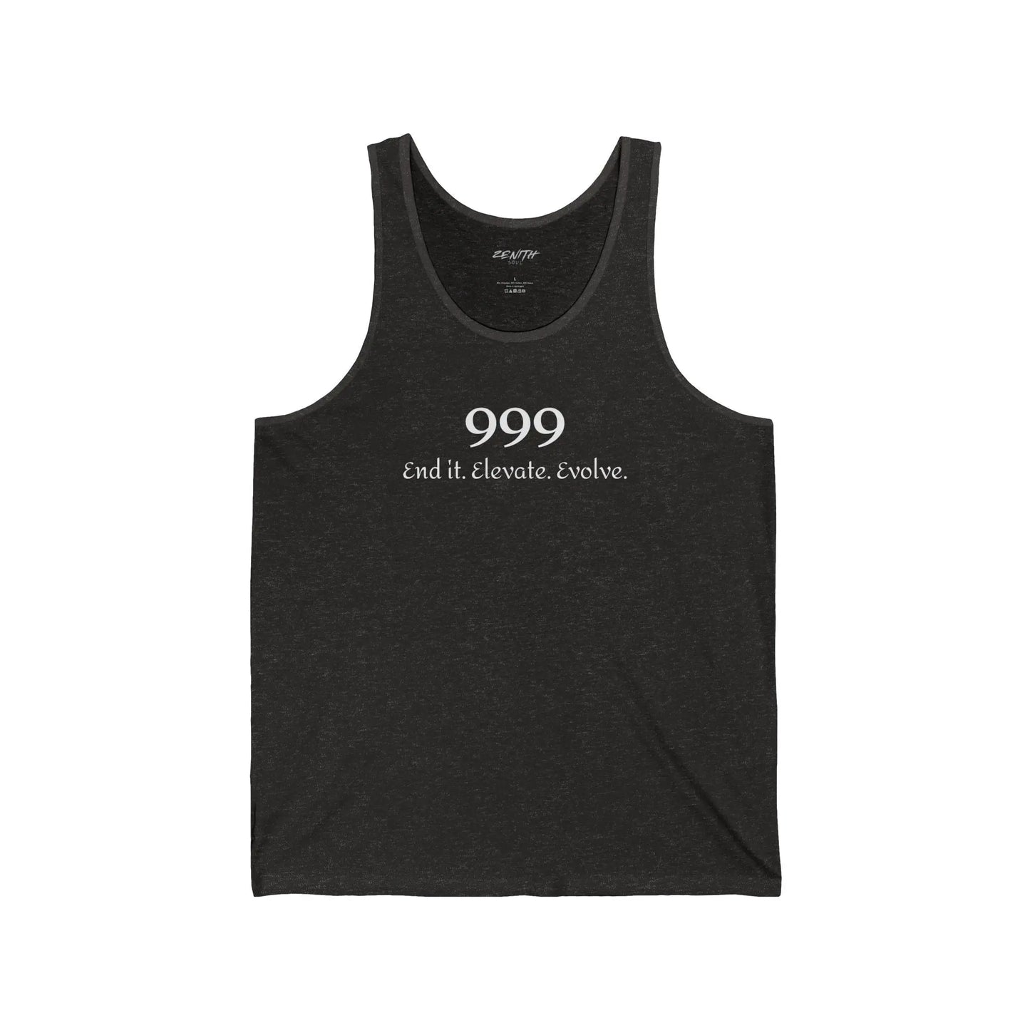 999- End it. Elevate. Evolve. Jersey Tank Printify