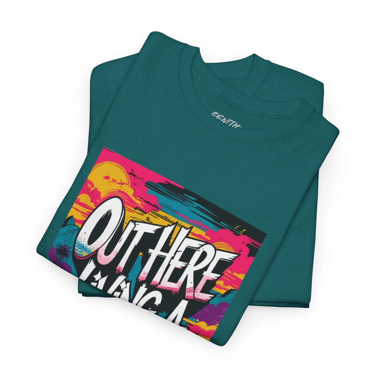 Out Here - Heavy Cotton Tee Printify