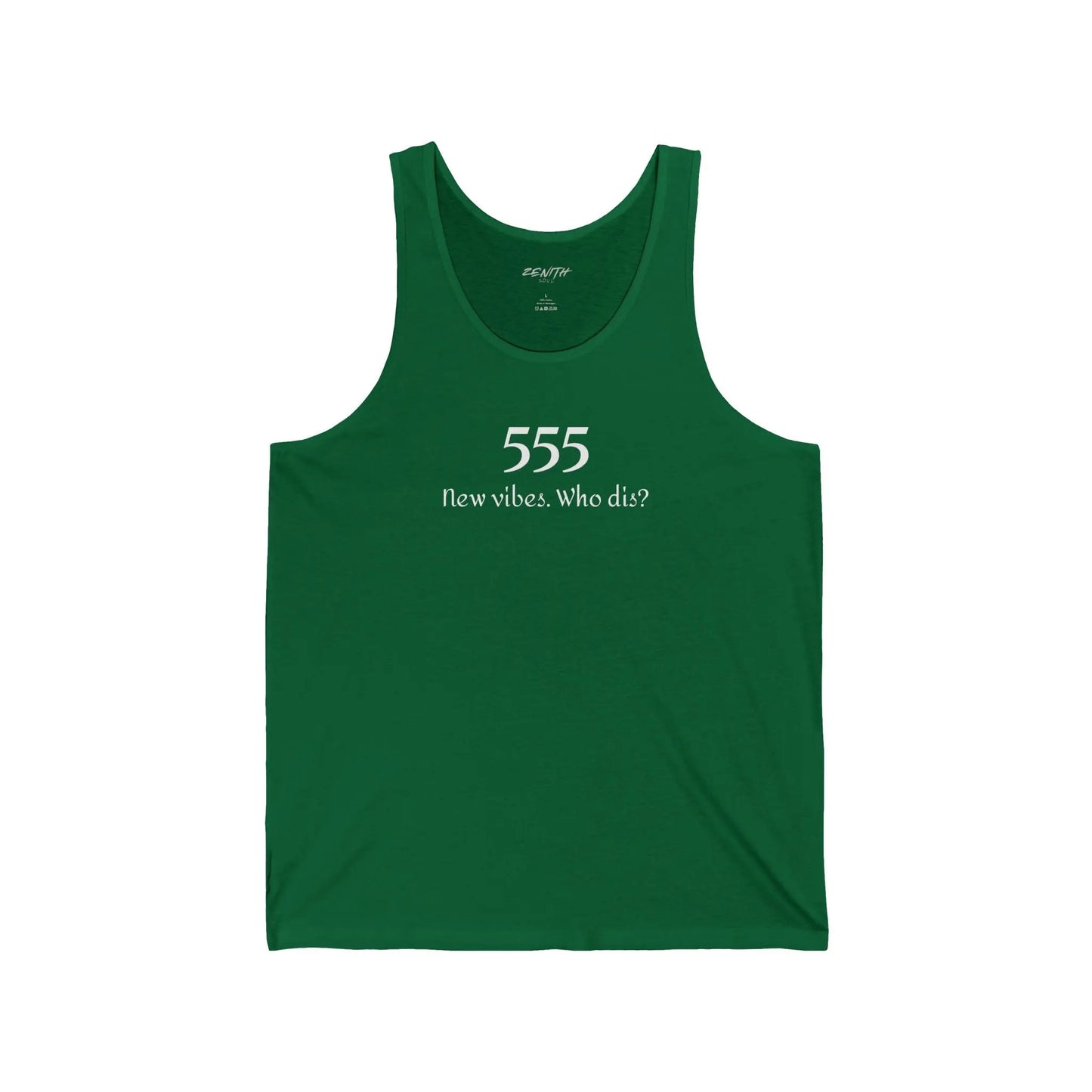 555- New Vibes Jersey Tank Printify