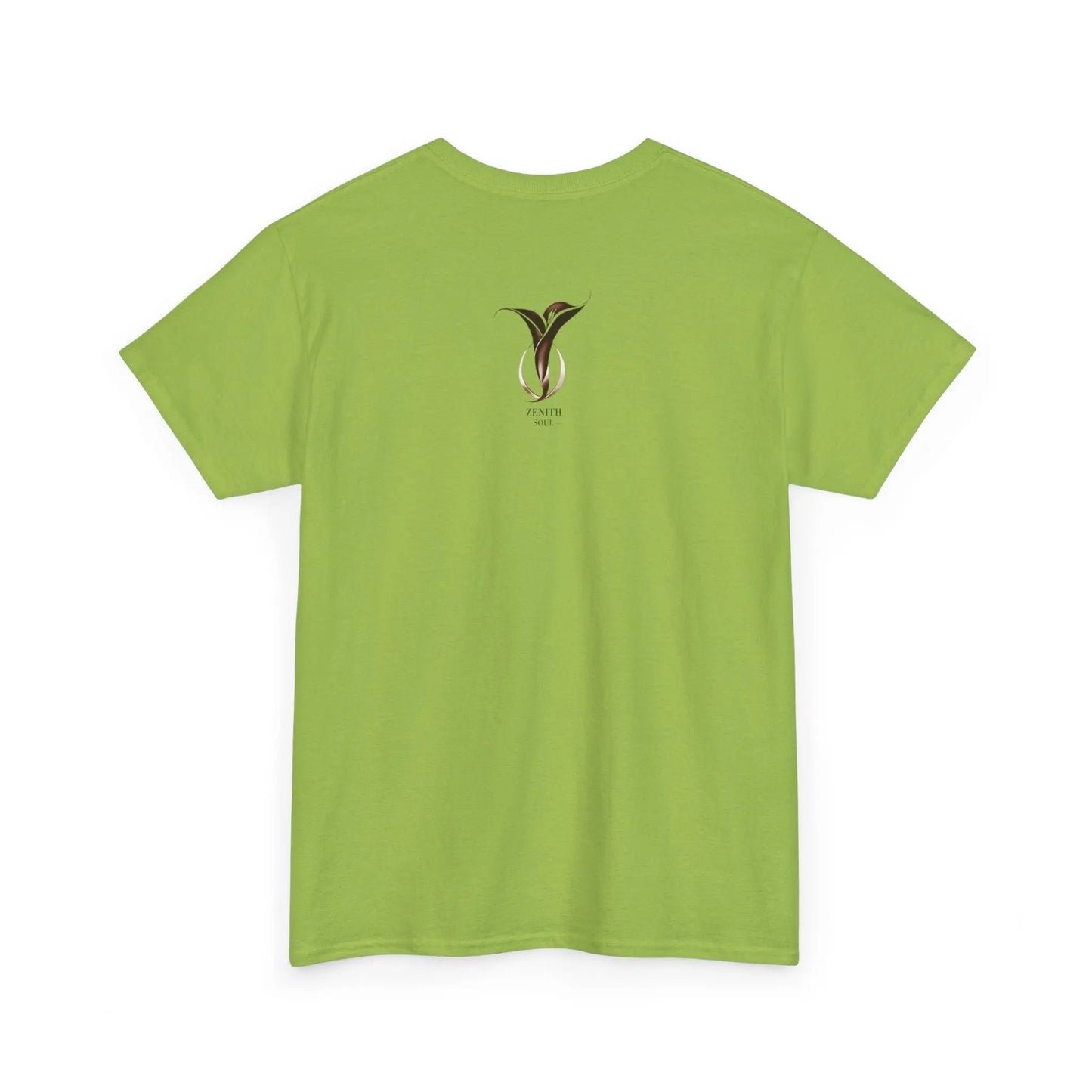 Floral Apex Unisex Heavy Cotton Tee - Zenith Soul LLC