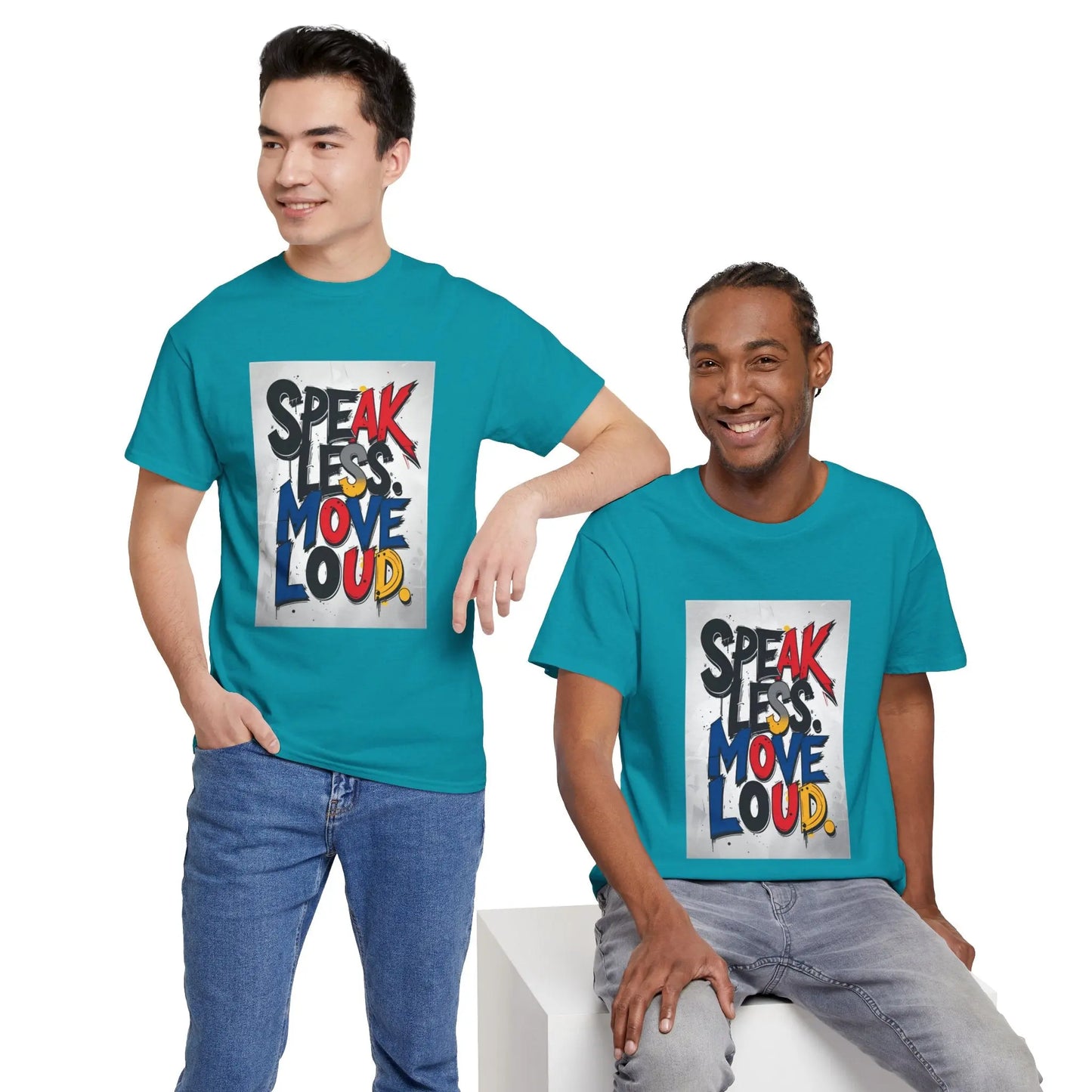 Speak Less - Heavy Cotton Tee Printify