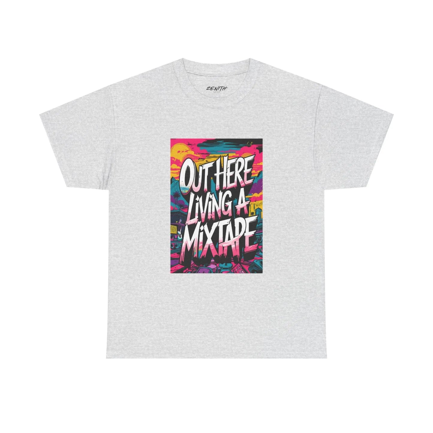 Out Here - Heavy Cotton Tee Printify