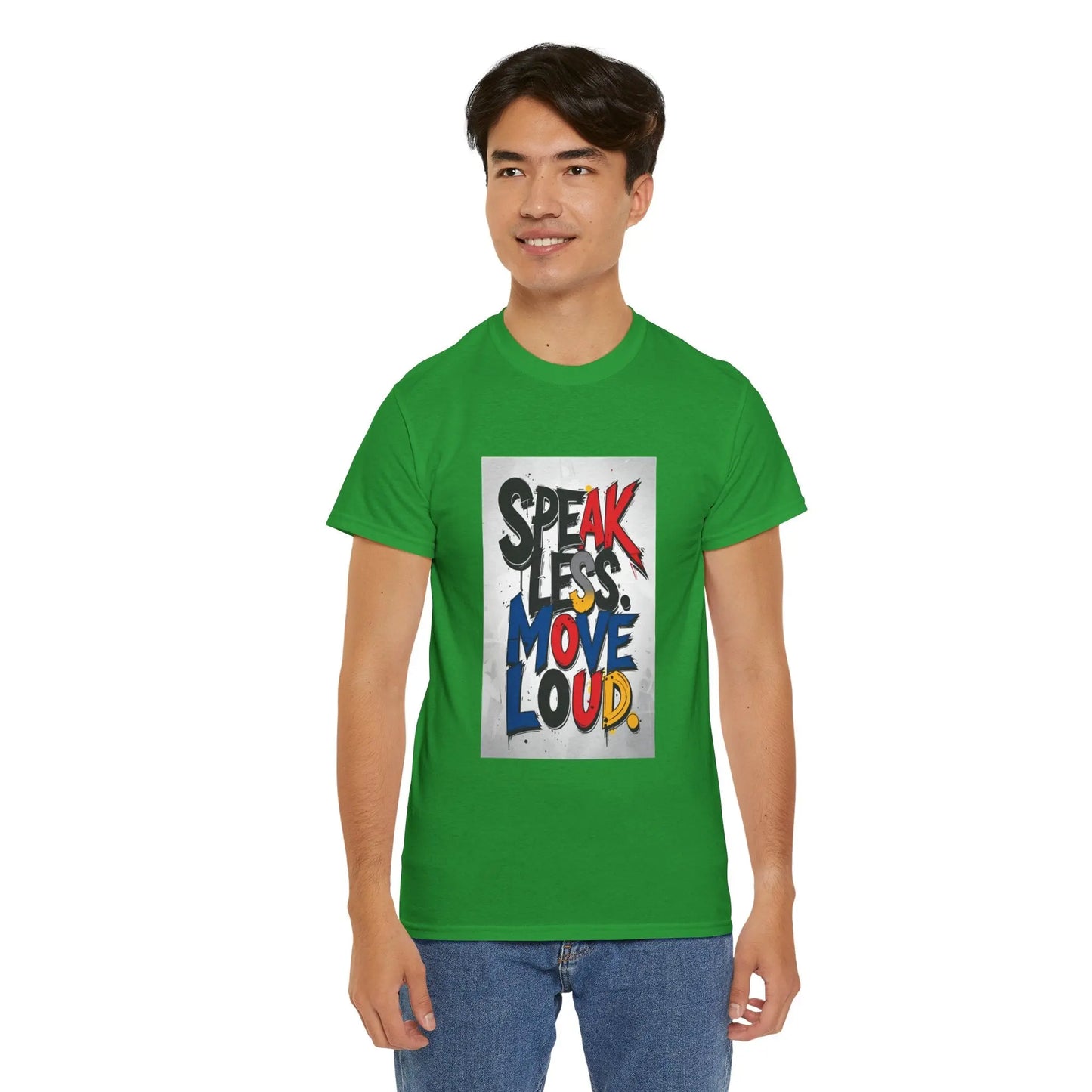Speak Less - Heavy Cotton Tee Printify