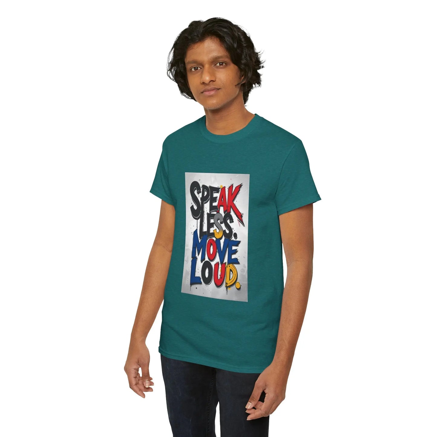 Speak Less - Heavy Cotton Tee Printify