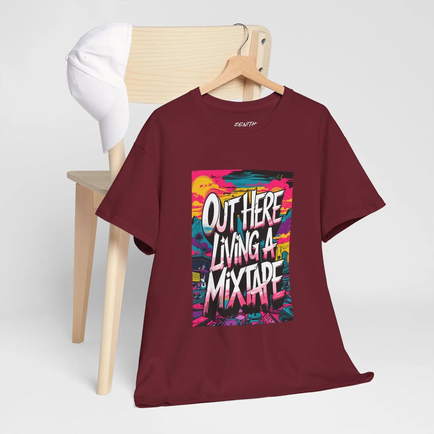 Out Here - Heavy Cotton Tee Printify