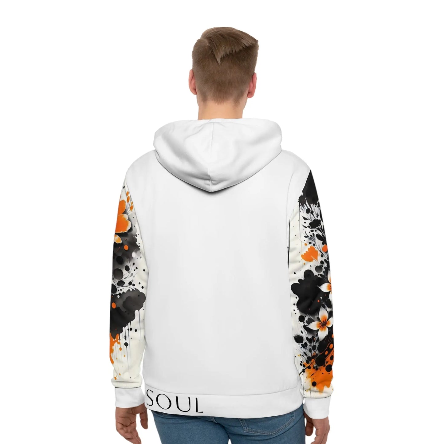 Sacral Chakra White Hoodie Printify
