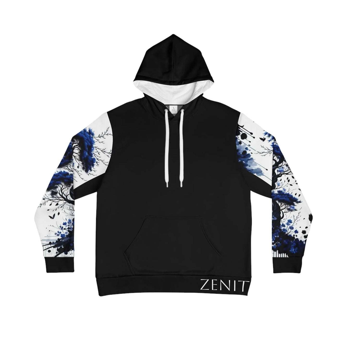3rd Eye Chakra Tree Black Hoodie Printify