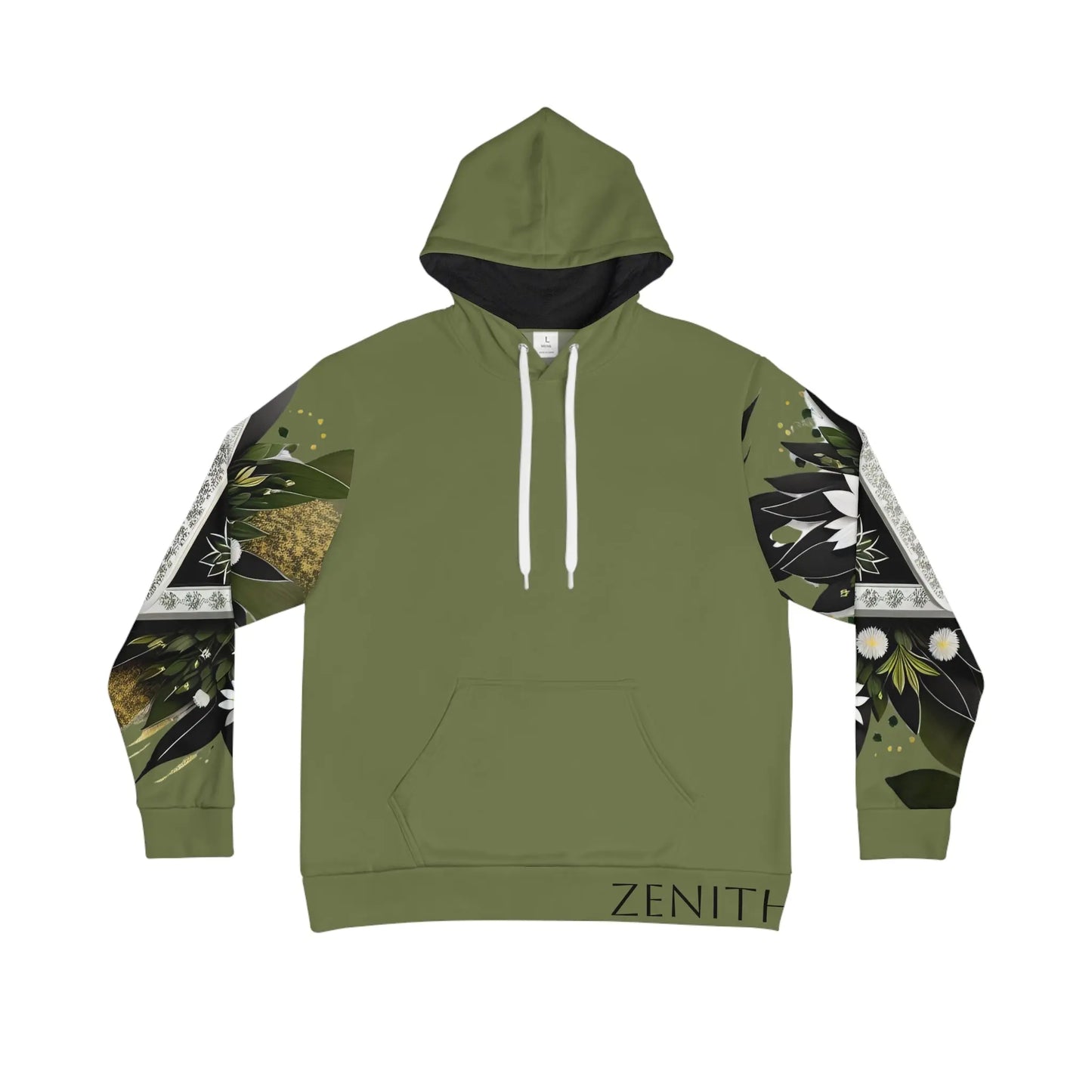 Tri-Flora Hoodie Printify
