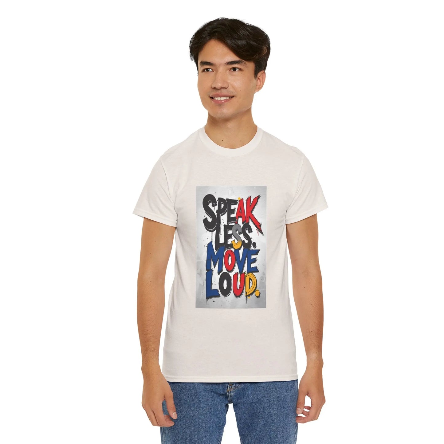 Speak Less - Heavy Cotton Tee Printify