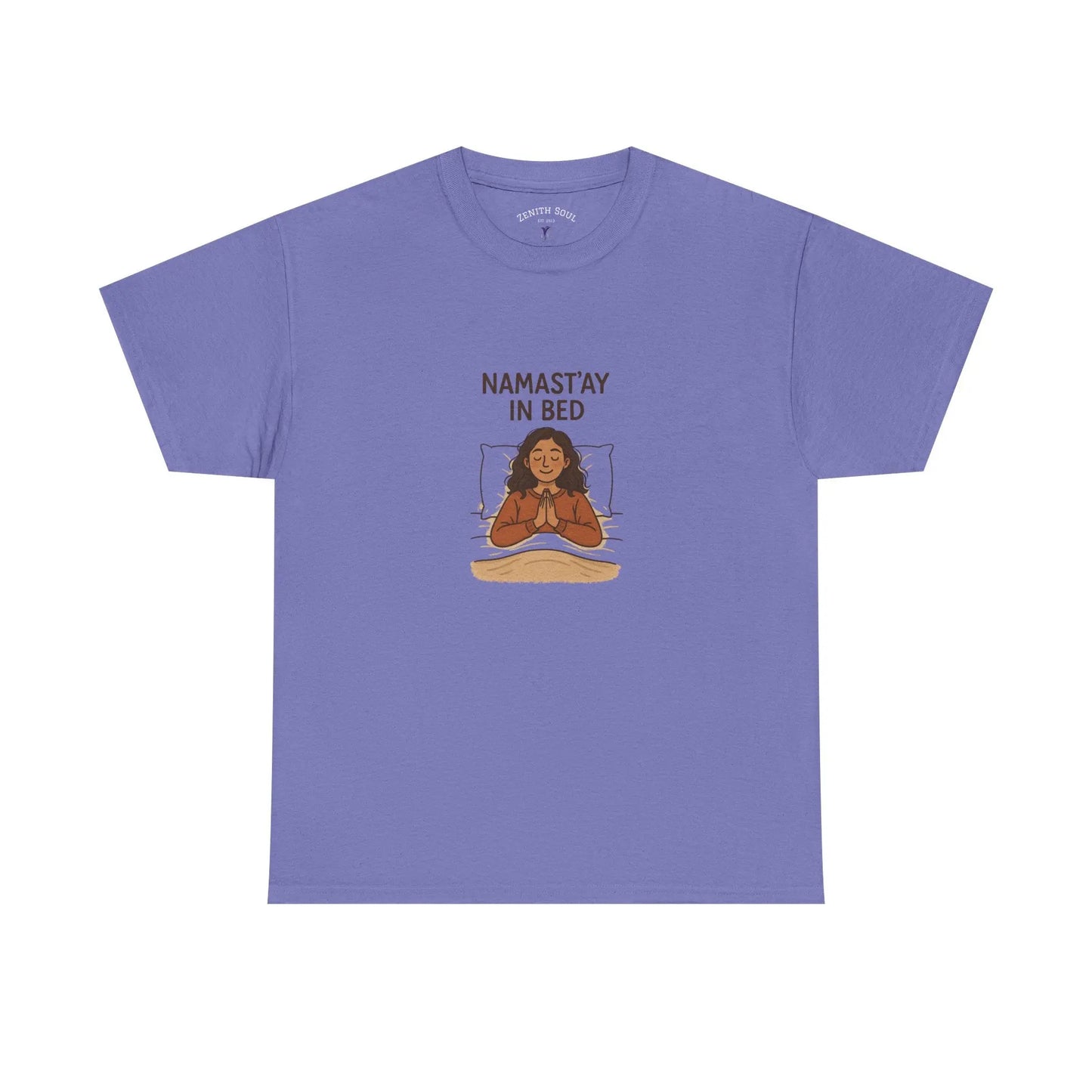 Namast'ay in Bed T-Shirt Printify