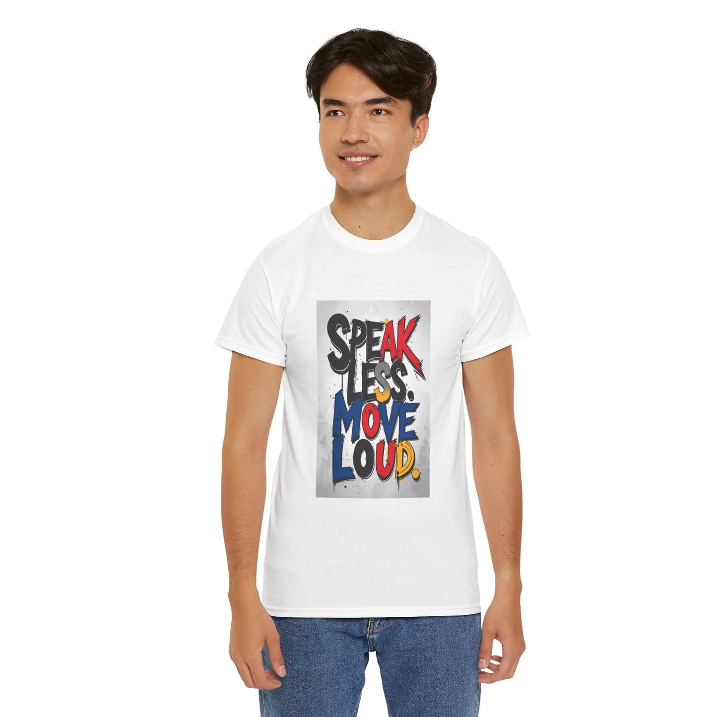 Speak Less - Heavy Cotton Tee Printify