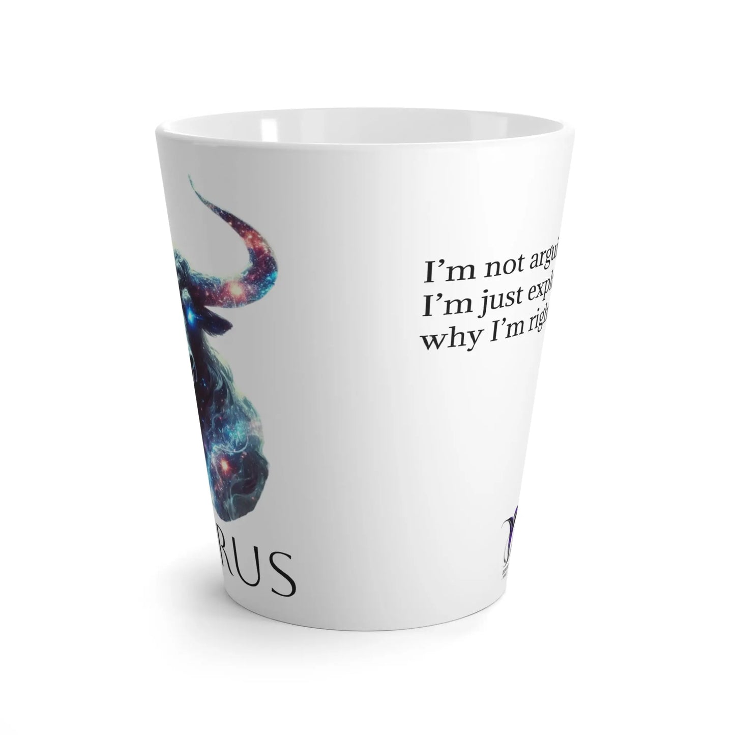 Taurus Latte Mug Printify